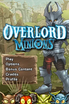 Overlord Minions (USA) (En,Fr,Es) screen shot title